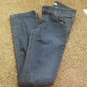 Straight leg jeans